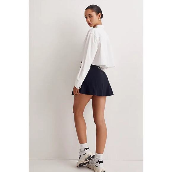 Madewell x Splits59™ Women's Airweight High-Waist Mini Skort Size XS Indigo - Picture 3 of 9